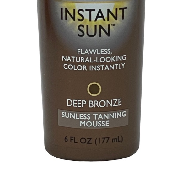 2 Pk Jergens Natural Glow Instant Sun Sunless Tanning Mousse Deep Bronze NO Caps - Picture 3 of 6
